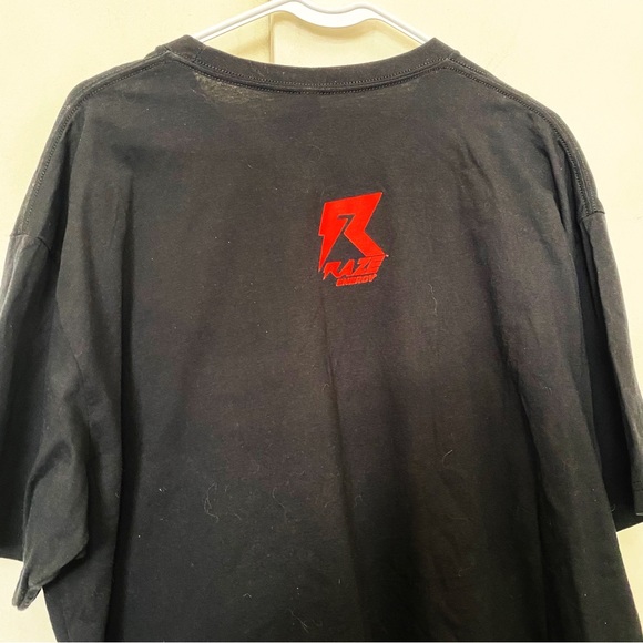 RAZE ENERGY Insider Demand More cotton poly blend Next Level tee XXL - Picture 3 of 6